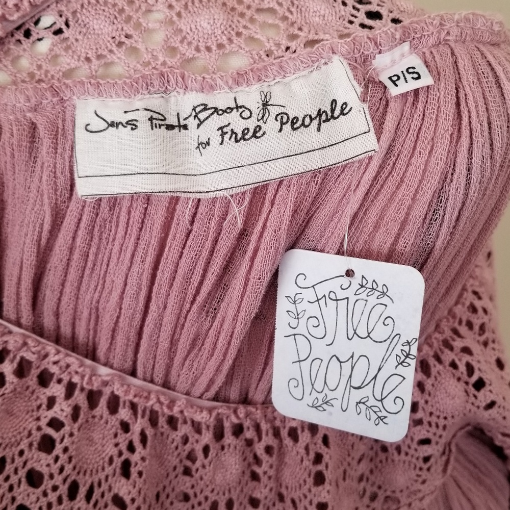 Jen's Pirate Booty for Free People Tunic Top XS/S - Picture 6 of 8